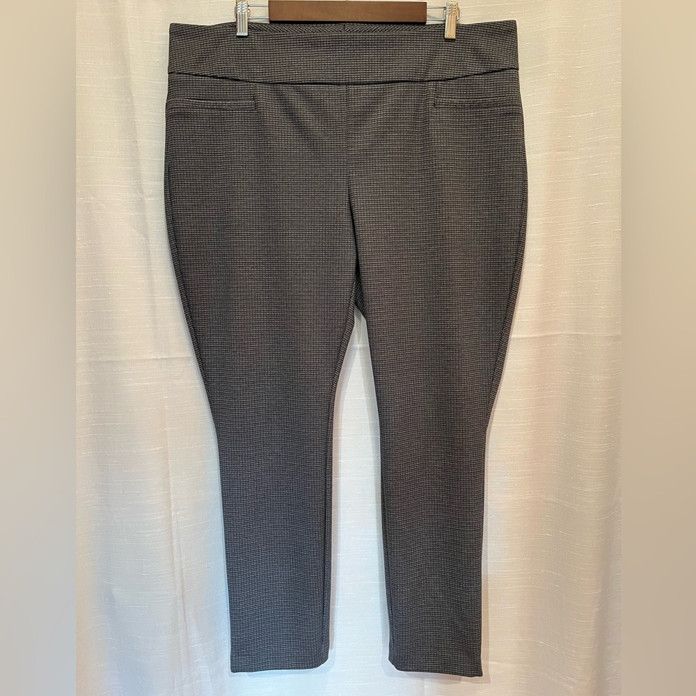 DALIA Blue Gray Pull On Dress Pants XXL EUC